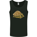 A Brown Tortoise Mens Vest Tank Top Black