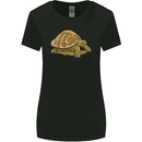 A Brown Tortoise Womens Wider Cut T-Shirt Black