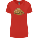 A Brown Tortoise Womens Wider Cut T-Shirt Red