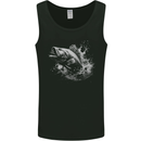 A Carp Fish Mens Vest Tank Top Black