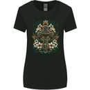 A Celtic Cross Womens Wider Cut T-Shirt Black