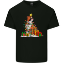 A Christmas Boxer Dog Xmas Kids T-Shirt Childrens Black