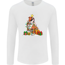 A Christmas Boxer Dog Xmas Mens Long Sleeve T-Shirt White