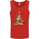 A Christmas Boxer Dog Xmas Mens Vest Tank Top Red