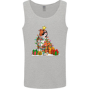 A Christmas Boxer Dog Xmas Mens Vest Tank Top Sports Grey