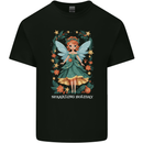 A Christmas Fairy Sparkling Holiday Xmas Mens Cotton T-Shirt Tee Top Black