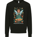 A Christmas Fairy Sparkling Holiday Xmas Mens Sweatshirt Jumper Black