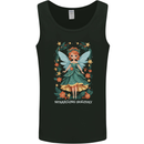 A Christmas Fairy Sparkling Holiday Xmas Mens Vest Tank Top Black