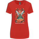 A Christmas Fairy Sparkling Holiday Xmas Womens Wider Cut T-Shirt Red