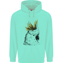 A Cockatoo Bird Childrens Kids Hoodie Peppermint