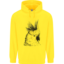 A Cockatoo Bird Childrens Kids Hoodie Yellow