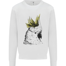A Cockatoo Bird Kids Sweatshirt Jumper White