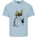 A Cockatoo Bird Kids T-Shirt Childrens Light Blue