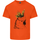A Cockatoo Bird Kids T-Shirt Childrens Orange