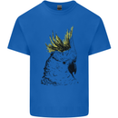 A Cockatoo Bird Kids T-Shirt Childrens Royal Blue
