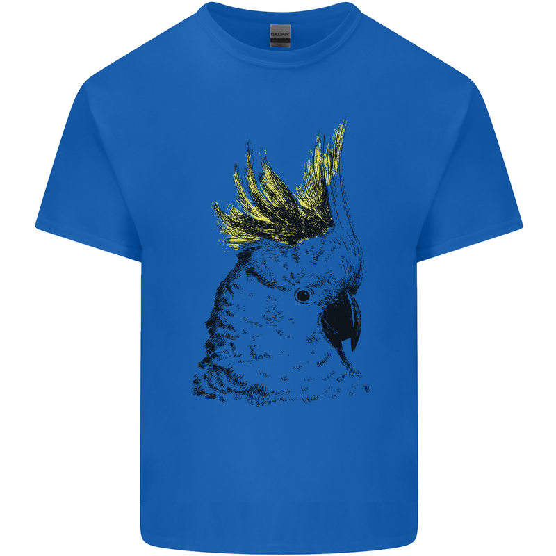 A Cockatoo Bird Kids T-Shirt Childrens Royal Blue