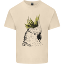 A Cockatoo Bird Mens Cotton T-Shirt Tee Top Natural