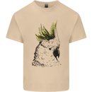 A Cockatoo Bird Mens Cotton T-Shirt Tee Top Sand