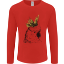 A Cockatoo Bird Mens Long Sleeve T-Shirt Red