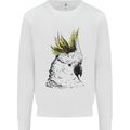 A Cockatoo Bird Mens Sweatshirt Jumper White