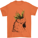 A Cockatoo Bird Mens T-Shirt 100% Cotton Orange