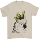A Cockatoo Bird Mens T-Shirt 100% Cotton Sand