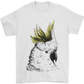 A Cockatoo Bird Mens T-Shirt 100% Cotton White