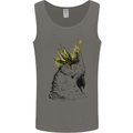 A Cockatoo Bird Mens Vest Tank Top Charcoal