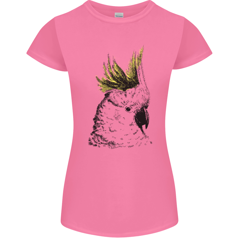 A Cockatoo Bird Womens Petite Cut T-Shirt Azalea