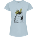 A Cockatoo Bird Womens Petite Cut T-Shirt Light Blue