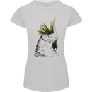 A Cockatoo Bird Womens Petite Cut T-Shirt Sports Grey