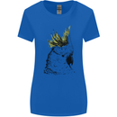 A Cockatoo Bird Womens Wider Cut T-Shirt Royal Blue