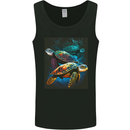 A Colourful Bale of Turtles Mens Vest Tank Top Black
