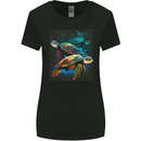 A Colourful Bale of Turtles Womens Wider Cut T-Shirt Black
