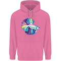 A Colourful Bettafish Aquarium Mens 80% Cotton Hoodie Azelea