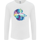 A Colourful Bettafish Aquarium Mens Long Sleeve T-Shirt White