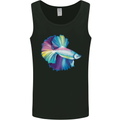 A Colourful Bettafish Aquarium Mens Vest Tank Top Black