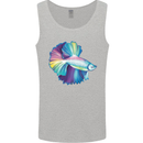 A Colourful Bettafish Aquarium Mens Vest Tank Top Sports Grey