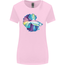 A Colourful Bettafish Aquarium Womens Wider Cut T-Shirt Light Pink
