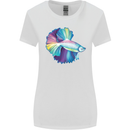 A Colourful Bettafish Aquarium Womens Wider Cut T-Shirt White