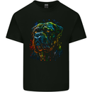 A Colourful Cane Corso Dog Kids T-Shirt Childrens Black