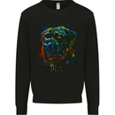 A Colourful Cane Corso Dog Mens Sweatshirt Jumper Black
