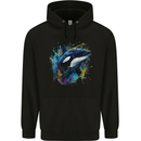 A Colourful Orca Killer Whale Childrens Kids Hoodie Black
