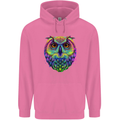 A Colourful Owl Mens 80% Cotton Hoodie Azelea