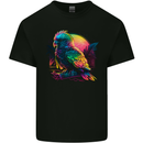 A Colourful Parrot Kids T-Shirt Childrens Black