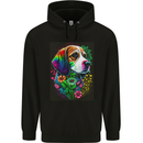 A Cool Basset Hound Dog Childrens Kids Hoodie Black