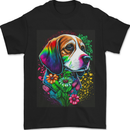 A Cool Basset Hound Dog Mens T-Shirt 100% Cotton Black
