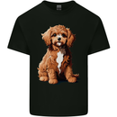 A Cool Cavapoo Dog Mens Cotton T-Shirt Tee Top Black