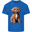 A Cool Cavapoo Dog Mens Cotton T-Shirt Tee Top Royal Blue