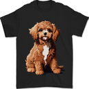 A Cool Cavapoo Dog Mens T-Shirt 100% Cotton Black